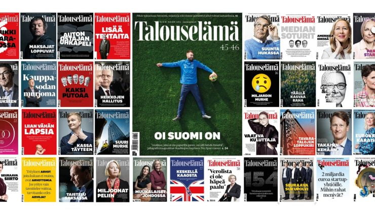 Finlandiya’da tirajı 100 binin üzerinde olan dergi sayısı 57