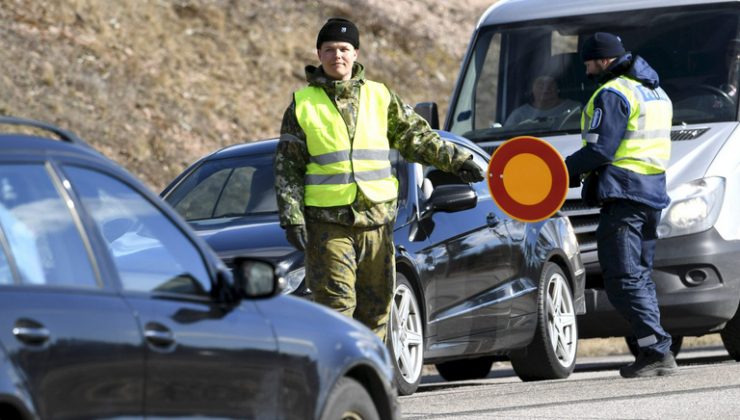 Haftanın İlk İş Günü Uusima’ya (Helsinki) Girişlerde Yoğunluk Yaşandı