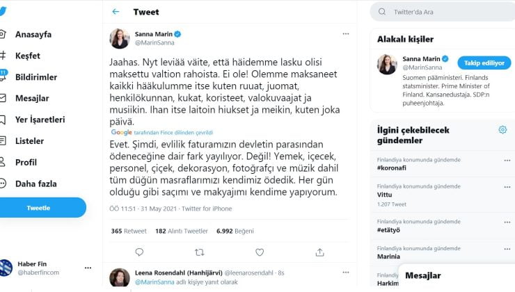 Seçimler yaklaşıyor siyaset kızışıyor, Sanna Marin’in başı dertte
