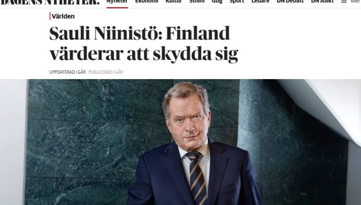Cumhurbaşkanı Sauli Niinistö; Finlandiya Koronavirüsle Mücadelede Başarılı