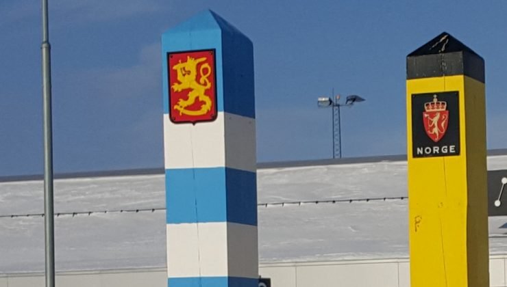 Norveç Finlandiya Sınır Kapıları Kapandı