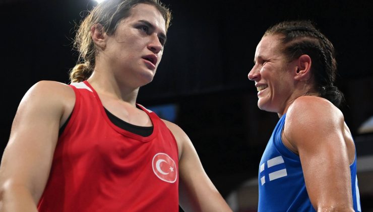 Fin boksör Mira Potkenen, Esra Yıldız’ı yenerek madalyayı garantiledi