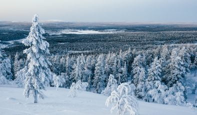 Enontekiö’de Termometreler -30,9’u Gösterdi