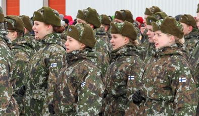Kadınlara Zorunlu Askerlik Finlandiya’nın Gündeminde