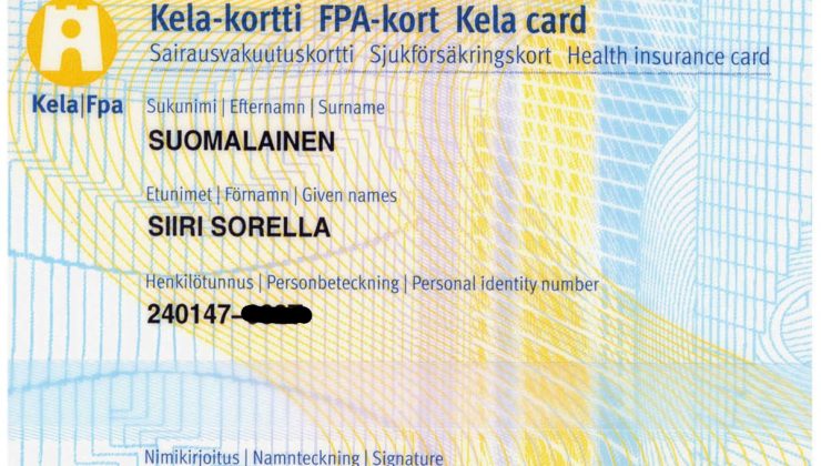 KELA sağlık sigorta kartı tarih mi oluyor