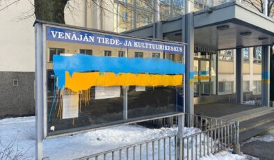 Helsinki’deki Rus Kültür Merkezi’ne saldırı
