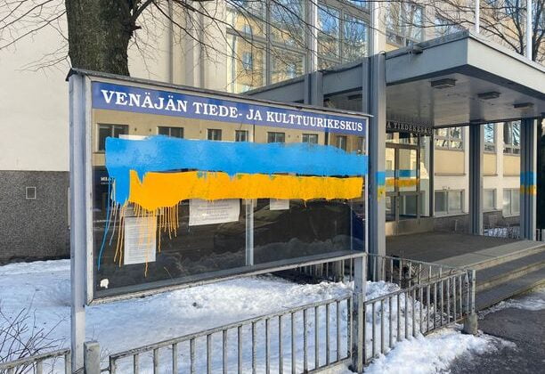 Helsinki’deki Rus Kültür Merkezi’ne saldırı