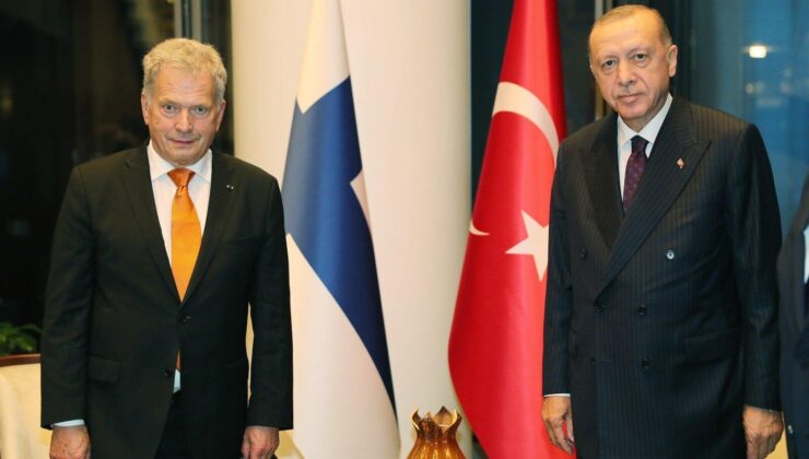 Niinistö Erdoğan ile görüştü