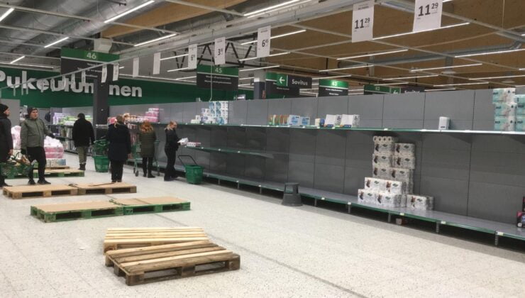 Tuvalet kağıdı sıkıntısı ile ilgili açıklama