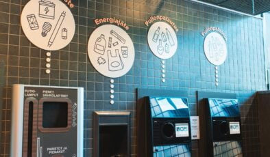 Şişe iade makinesini dolandırırken suçüstü yakalandı