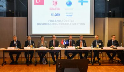 Ticaret Bakanı Mehmet Muş Finlandiya’ya geldi