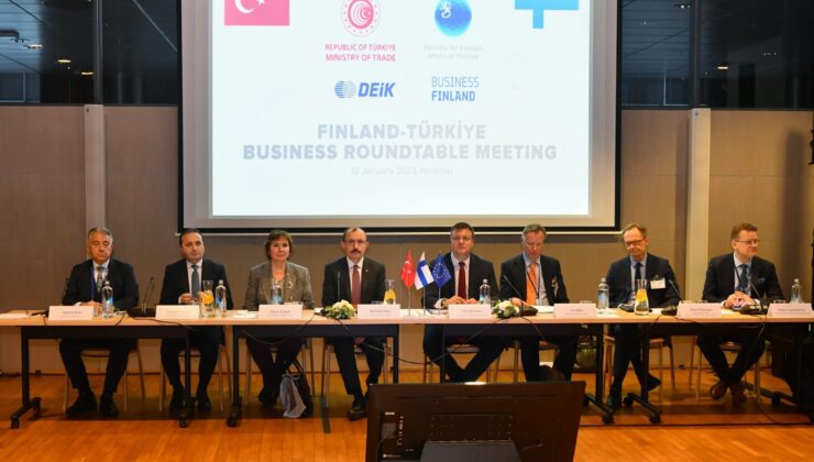 Ticaret Bakanı Mehmet Muş Finlandiya’ya geldi