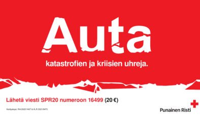 Finlandiya Kızıl Haçı’ndan, deprem bölgelerine yardım kampanyası