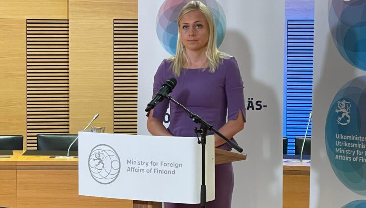 Dışişleri Bakanı Valtonen’den HaberFin’e özel açıklama “Türkiye’ye teşekkür ediyoruz”