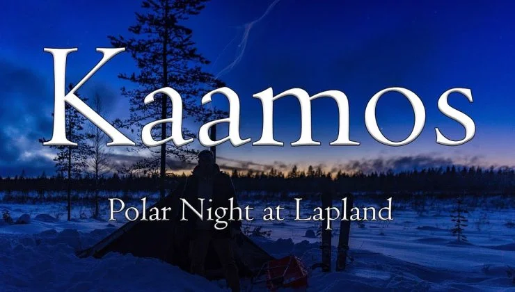 Finlandiya’da kutup geceleri “Kaamos” başladı