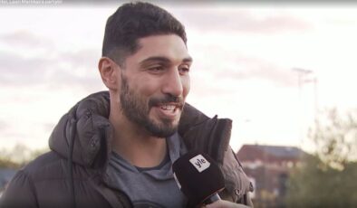 Yle, NBA oyuncusu Enes Kanter’in Finlandiya ziyaretine geniş yer ayırdı
