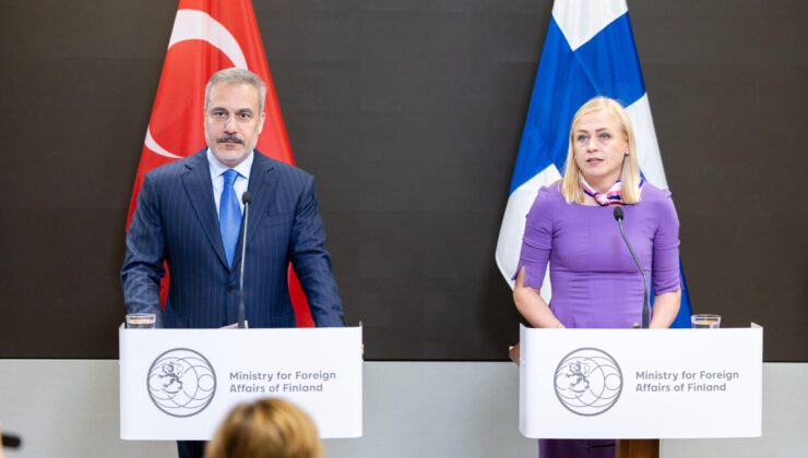 Hakan Fidan Helsinki’de temaslarda bulundu, Elina Valtonen’den çarpıcı açıklama