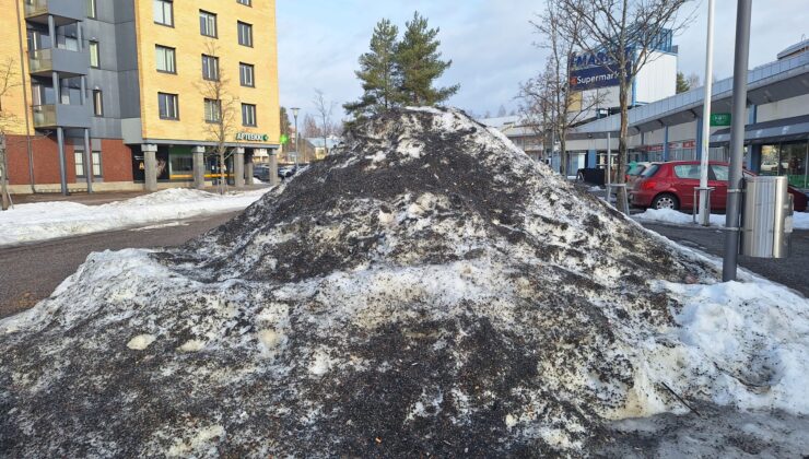 Vantaa’da dev kar eritme tesisi planlanıyor: Helsinki’den de kar taşınabilir
