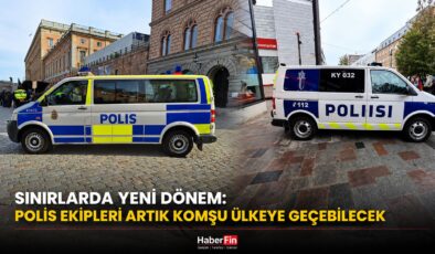 Tarihi gün: Fin Polisi acil müdahale için İsveç tarafına geçebilecek