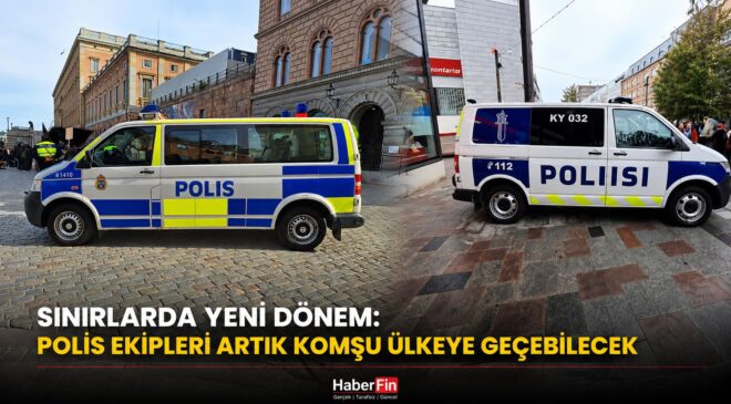 Tarihi gün: Fin Polisi acil müdahale için İsveç tarafına geçebilecek
