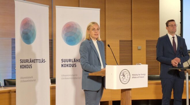 Dışişleri Bakanı Valtonen: Özgürlük olmadan güvenlik olmaz