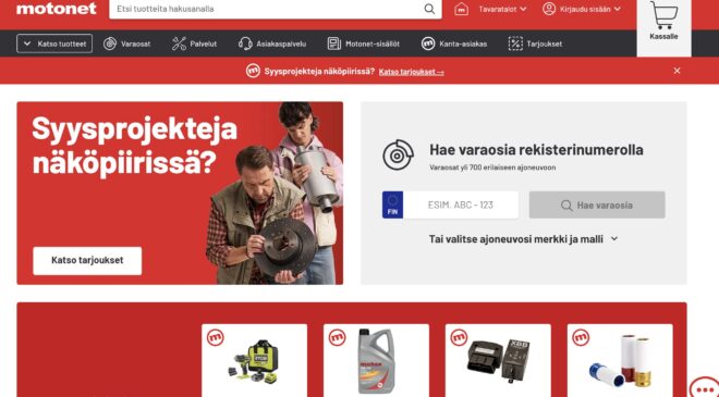 Motonet İsveç ve Estonya’da hızla büyüyor: 8 yeni mağaza açılacak