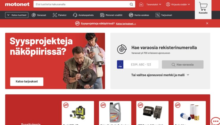 Motonet İsveç ve Estonya’da hızla büyüyor: 8 yeni mağaza açılacak