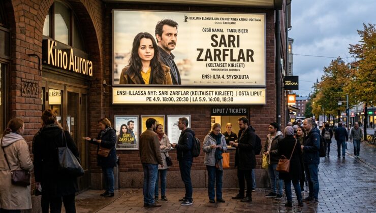 Altın Ayı ödüllü Türk filmi “Sarı Zarflar” Finlandiya sinemalarında yarın vizyona giriyor