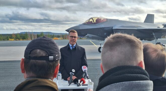 Cumhurbaşkanı Stubb: Finlandiya ordusundaki F-35’ler Noel Baba’yı da koruyacak